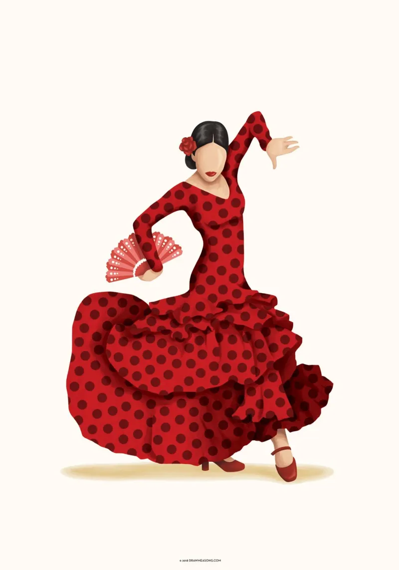Flamenco pellicola backlit da Nour Tohme