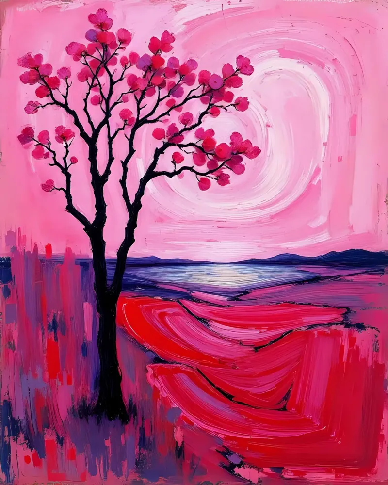 Paesaggio_1 alluminio dibond da Pink- und LoveArt by LK