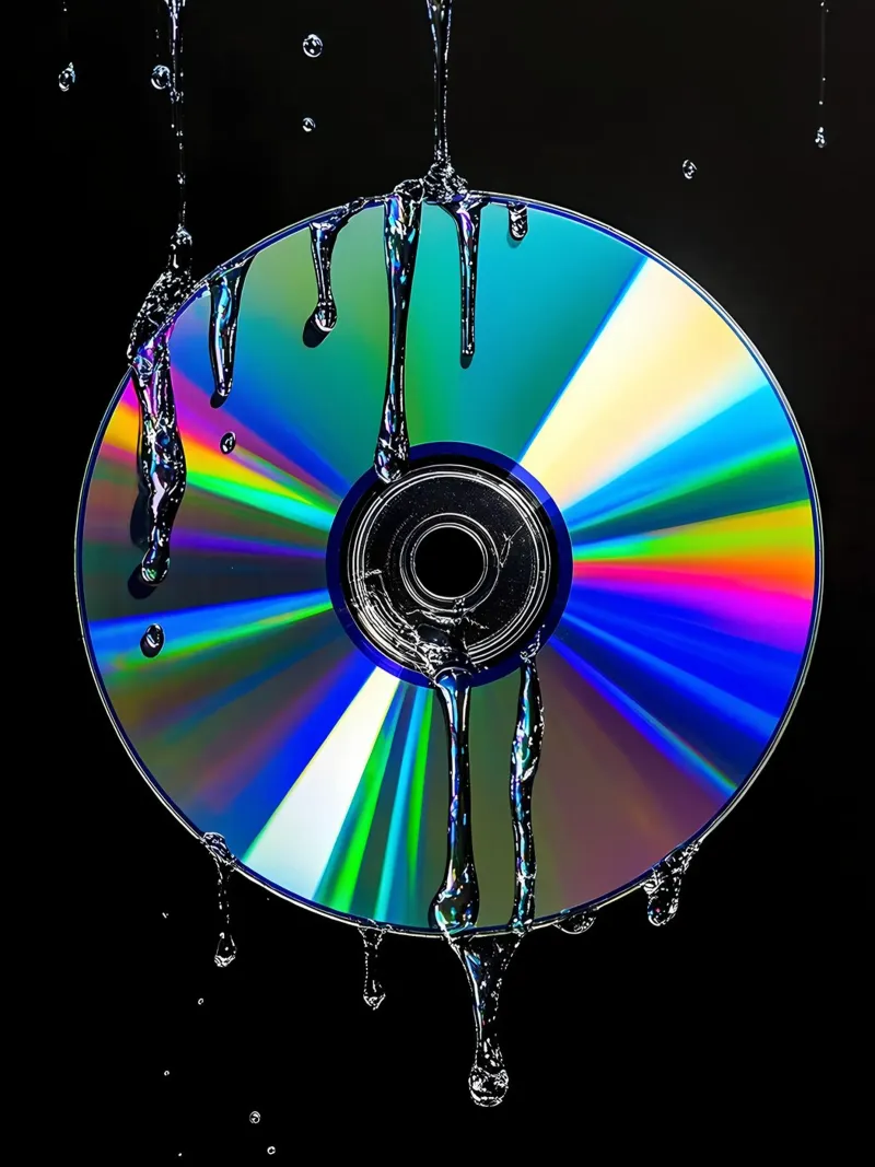 cd - Pop Art pellicola backlit da ColorCrash Gallery