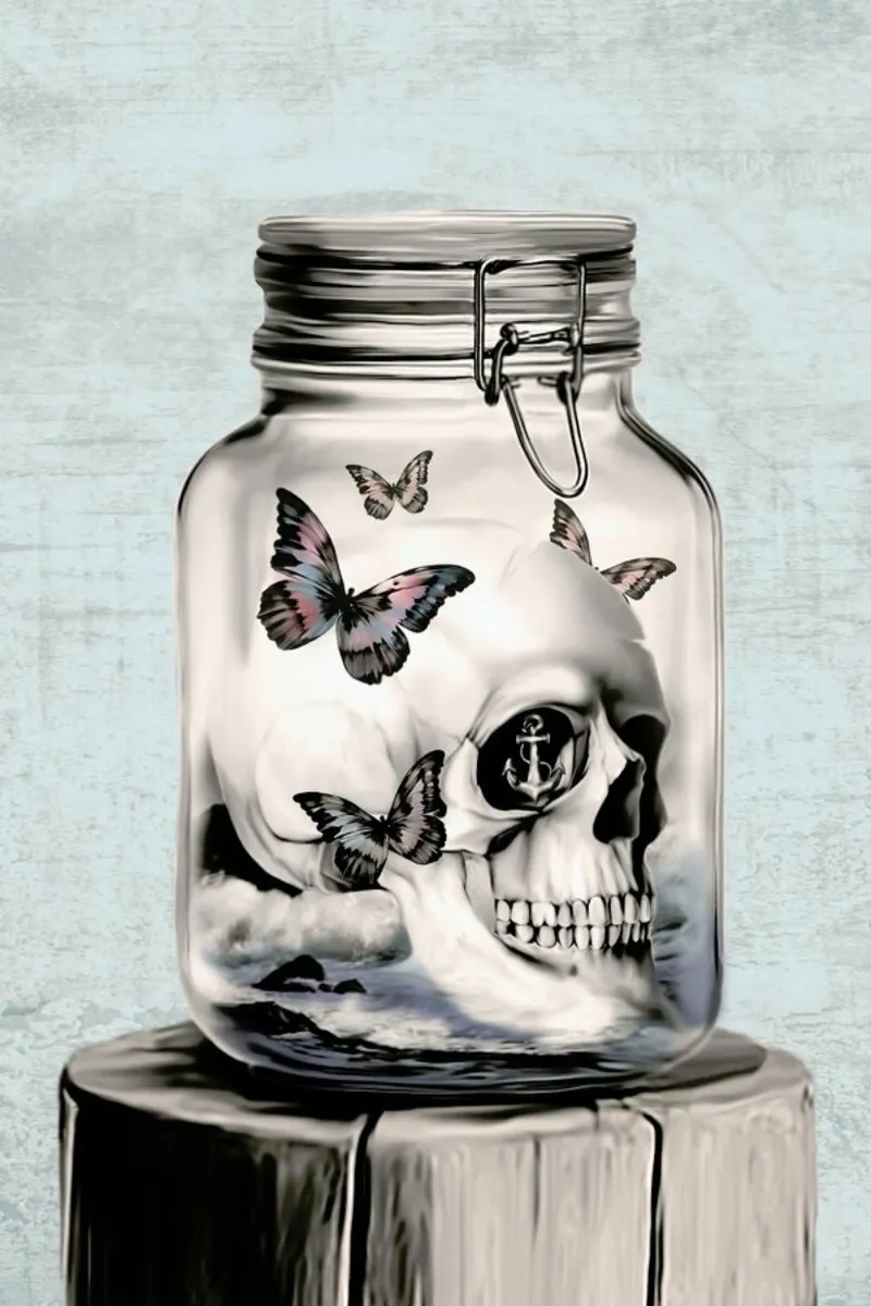 Lost Thoughts backlit folie van Kristy Patterson