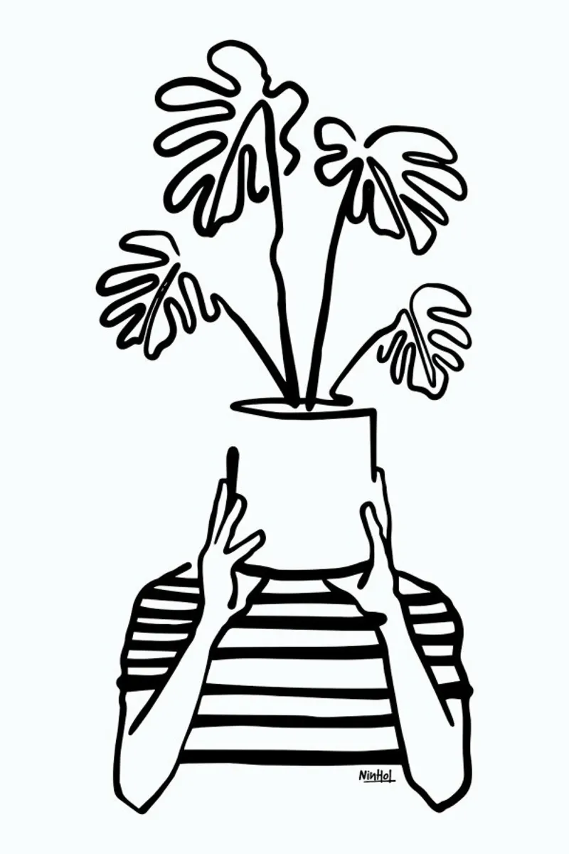 Mood Plants pellicola backlit da Ninhol