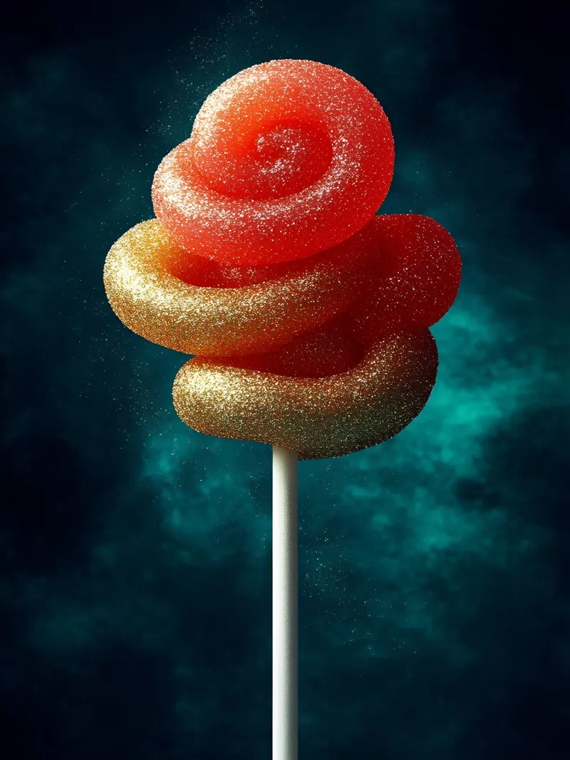 Caramelle - Pop Art pellicola backlit da ColorCrash Gallery