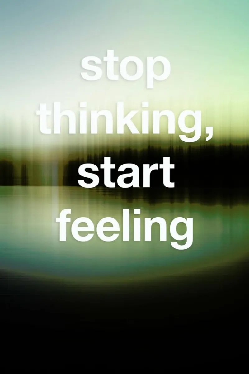 Stop Thinking carta hahnemühle da Angelo Cerantola