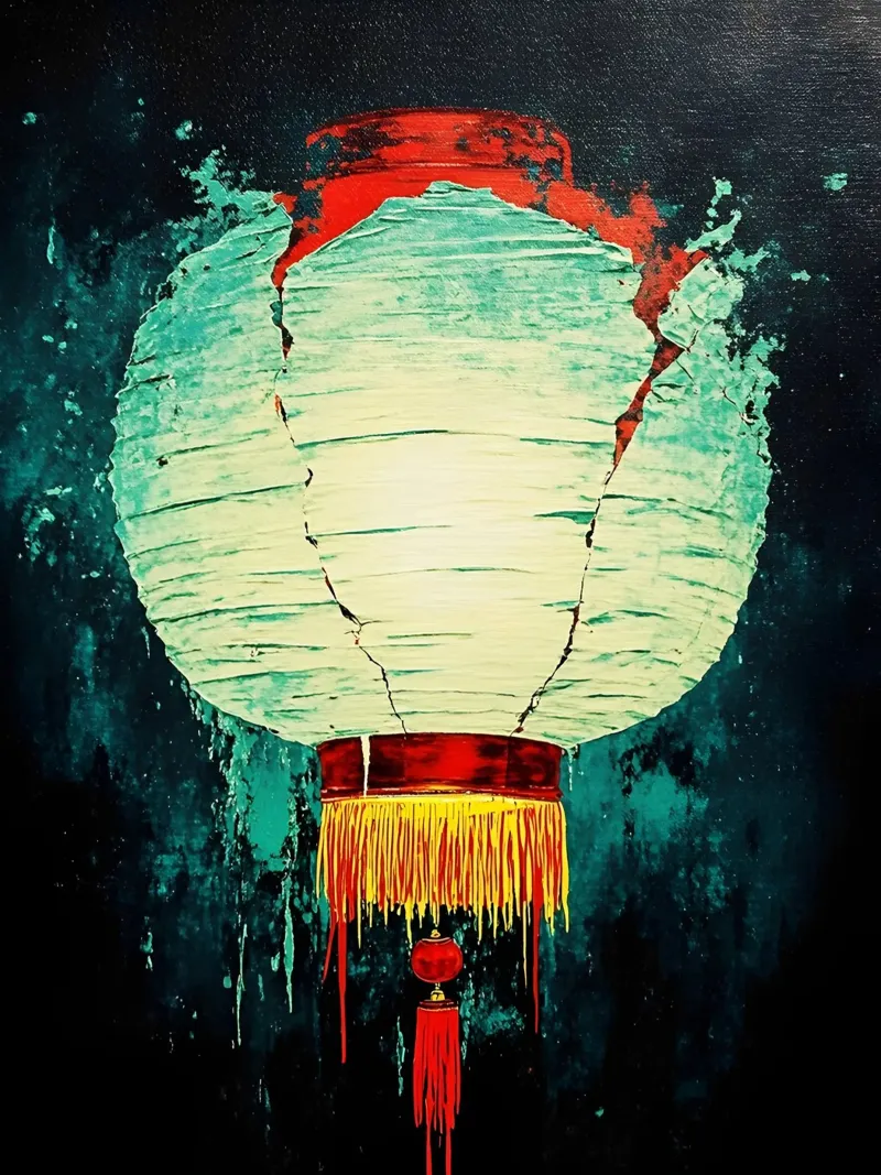 Lanterna infrangibile - Pop Art alluminio dibond da ColorCrash Gallery