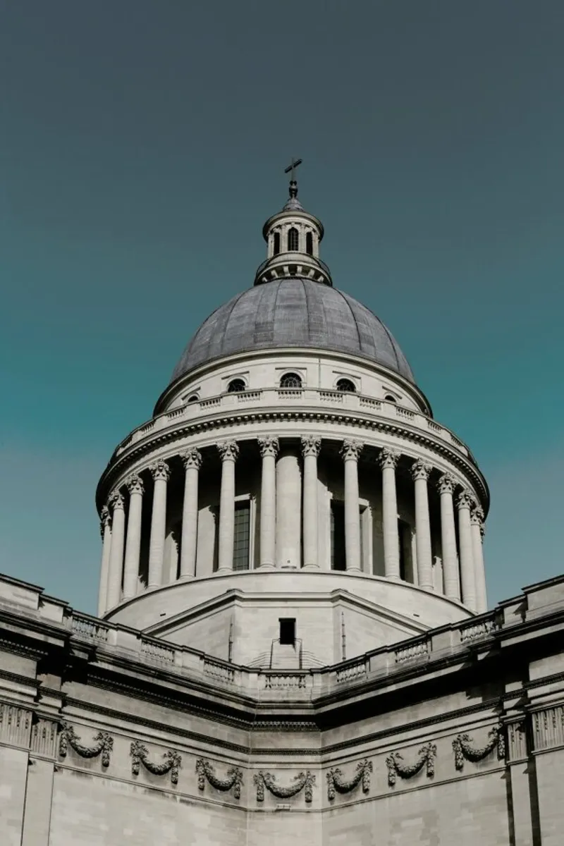 Pantheon, Paris poster con telaio in legno da METROPOLIS