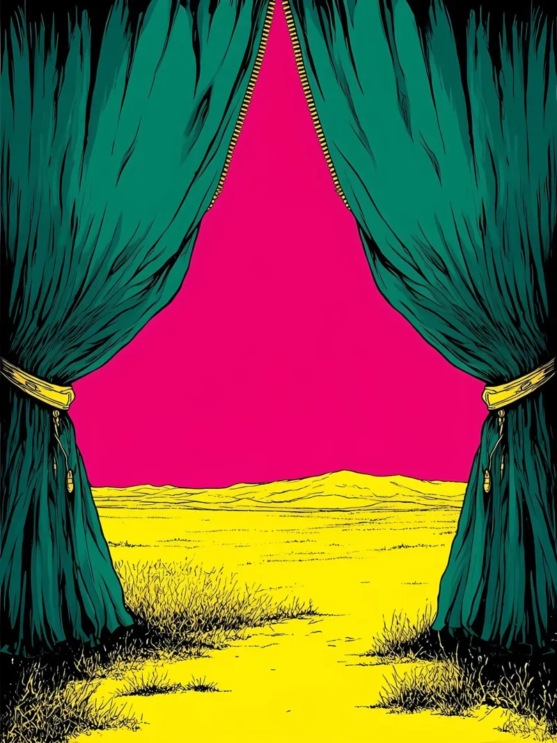 Fuori - Pop Art poster da ColorCrash Gallery