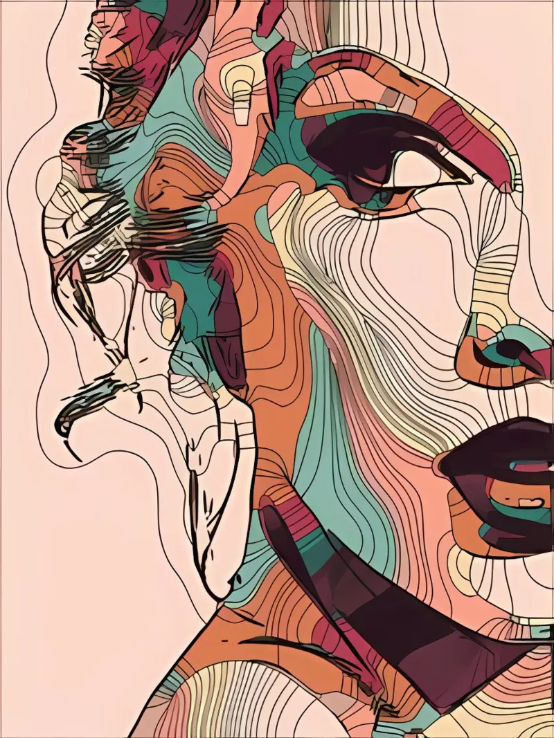 Minimalist Art Poster 427 hahnemühle by ahmiaLodri