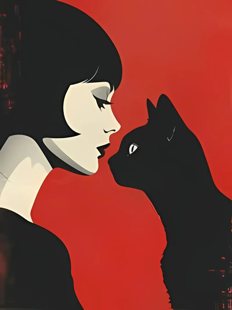 Poster d'arte minimalista 448 tela con Cornice a cassetta da ahmiaLodri