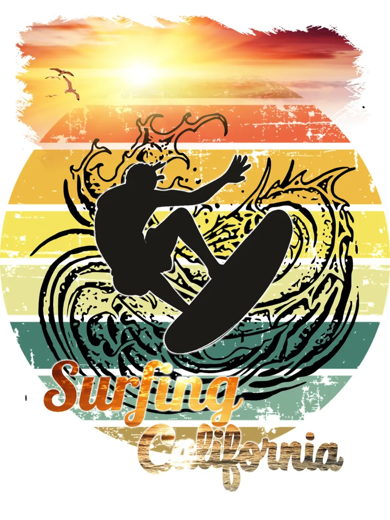 Surf Life Oval 2a - Summer Sun Vibes 16b pellicola backlit da surfer28