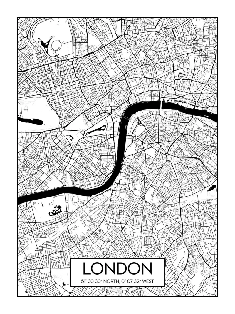 Progettare una Londra minimalista plexiglass da Frame the World