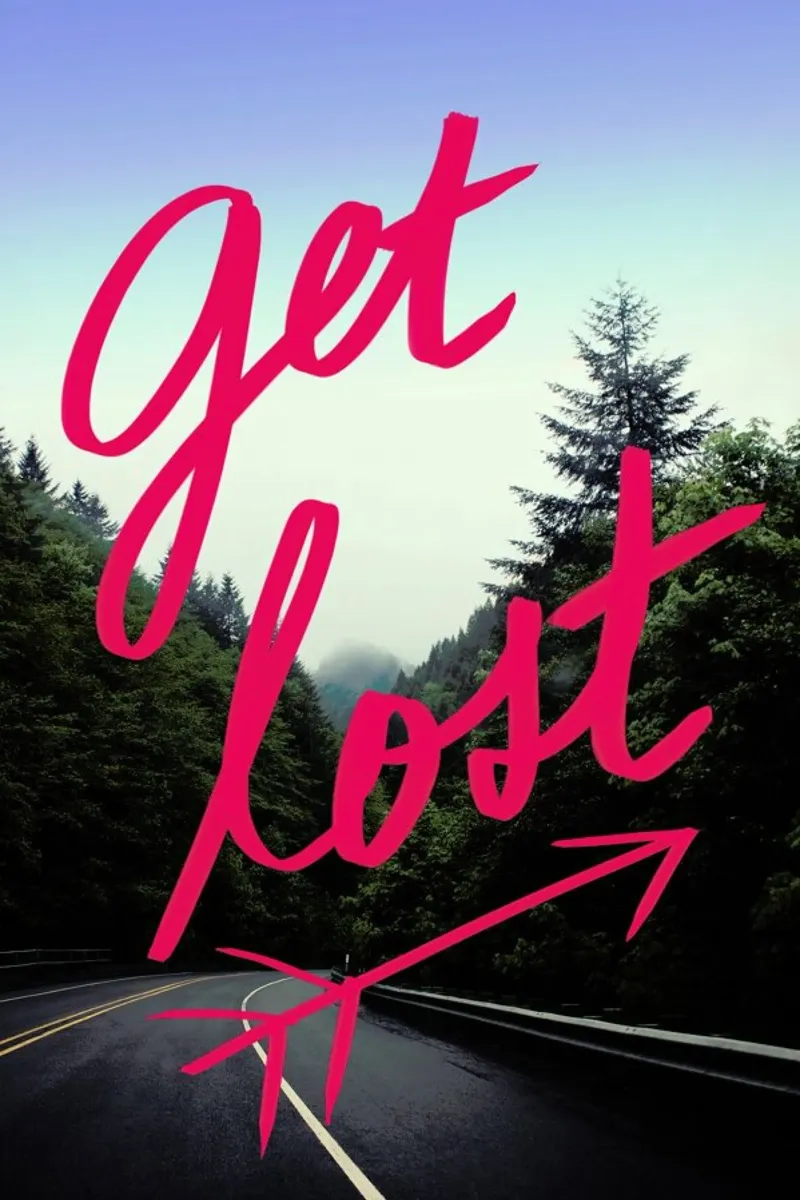 Get Lost pellicola backlit da Leah Flores