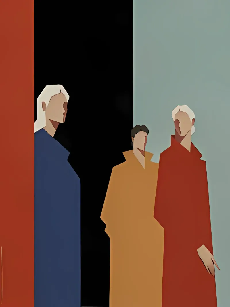 Minimalist Art Poster 555 canvas by ahmiaLodri
