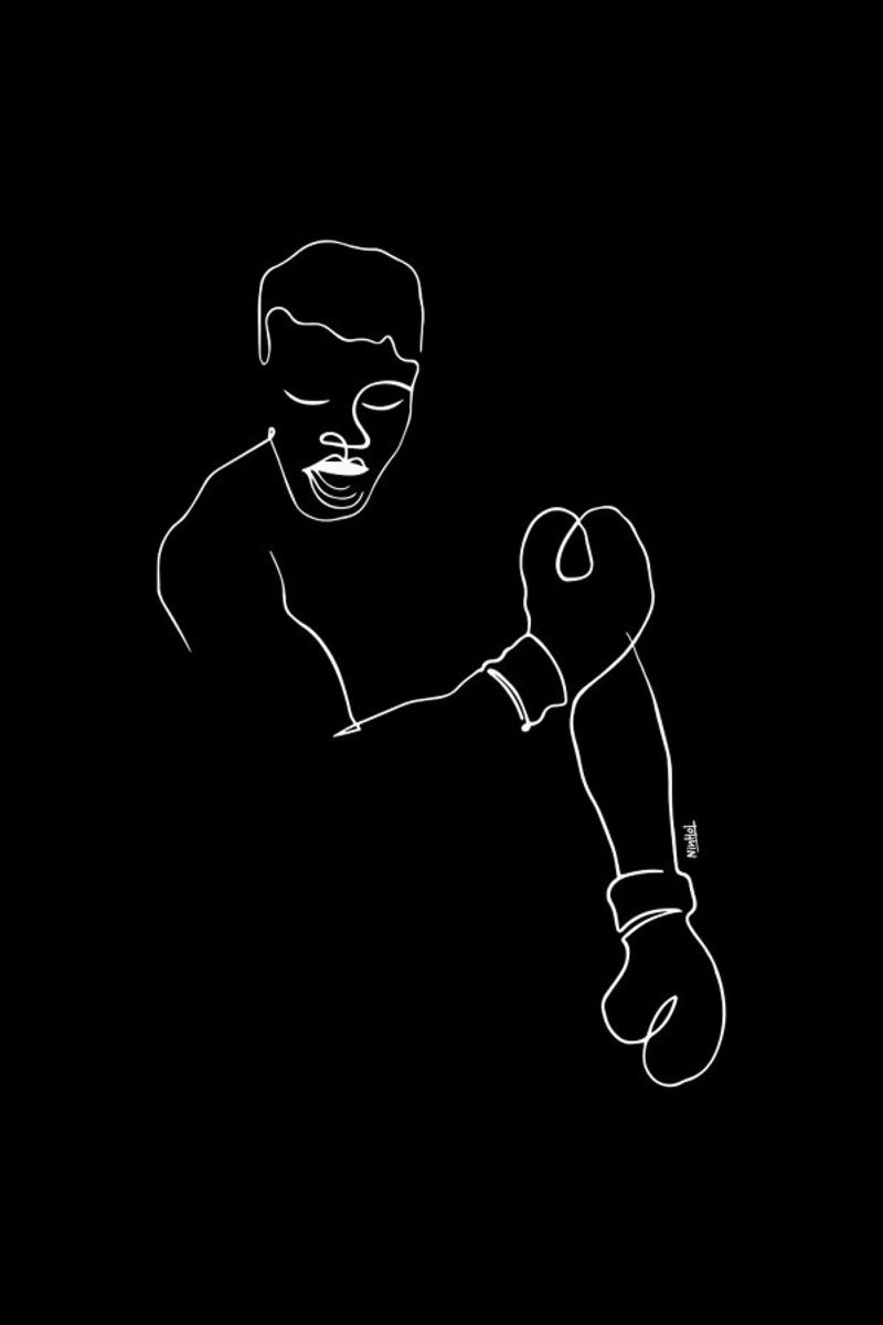 Ali poster by Ninhol