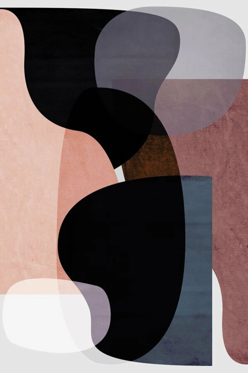 Graphic 193 Leinwand von Mareike Böhmer