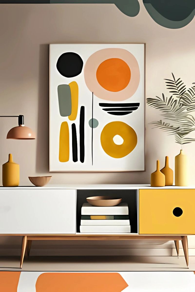 Minimalist Art Poster 606 poster with aluminum frame by ahmiaLodri