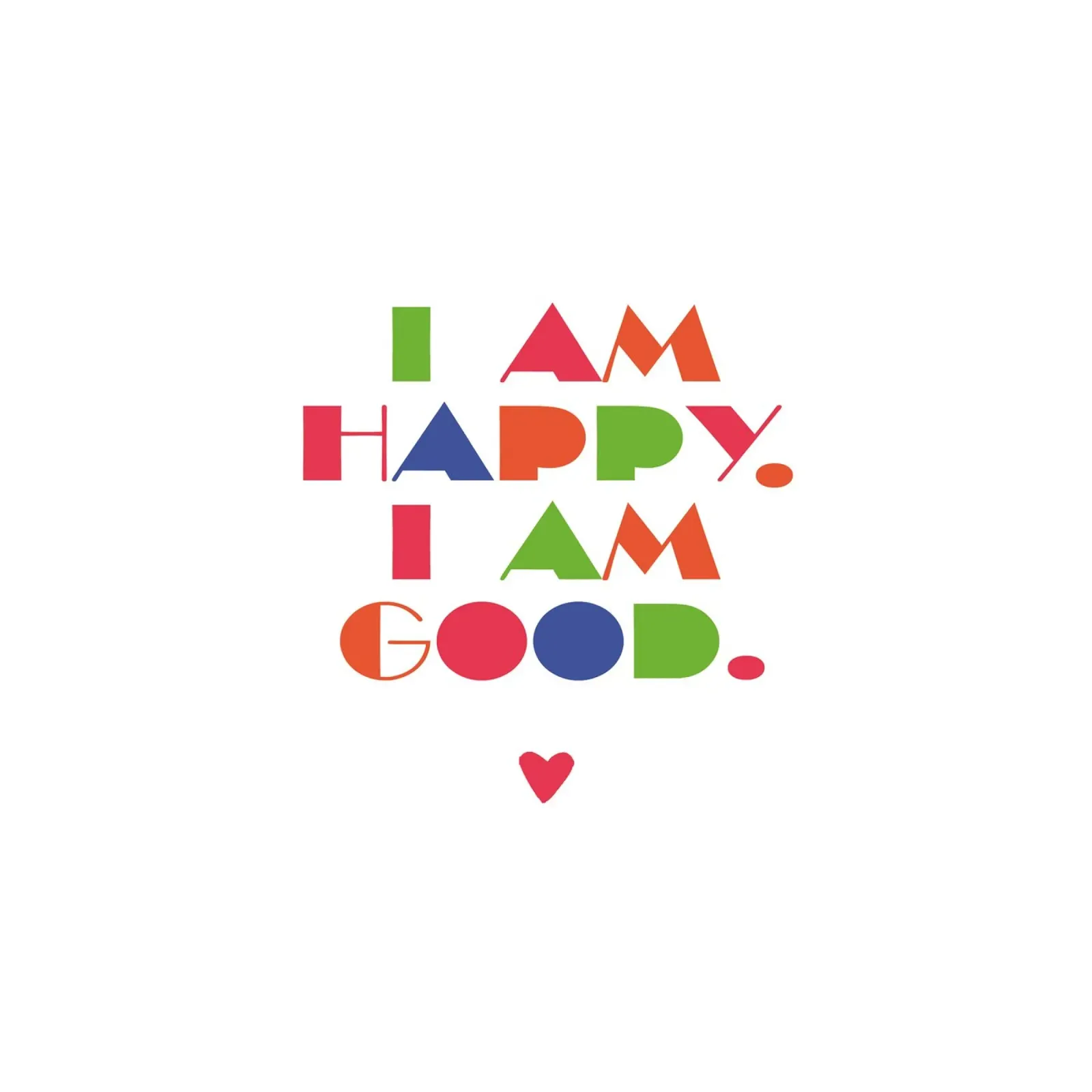 I am happy, I am good pellicola backlit da maramirage