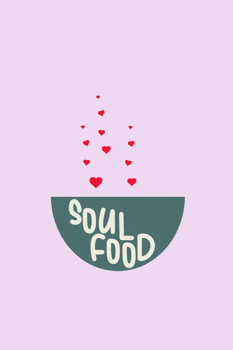 Soulfood tela con Cornice a cassetta da maramirage