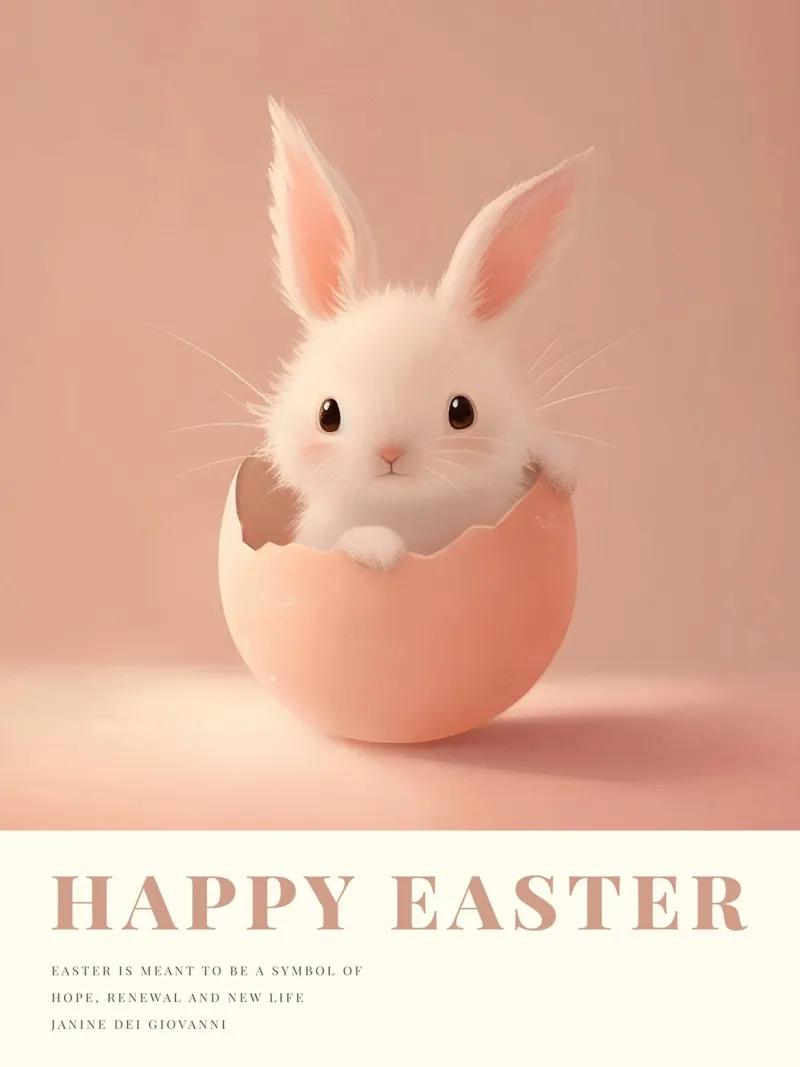 Happy Easter No 04 poster da treechild