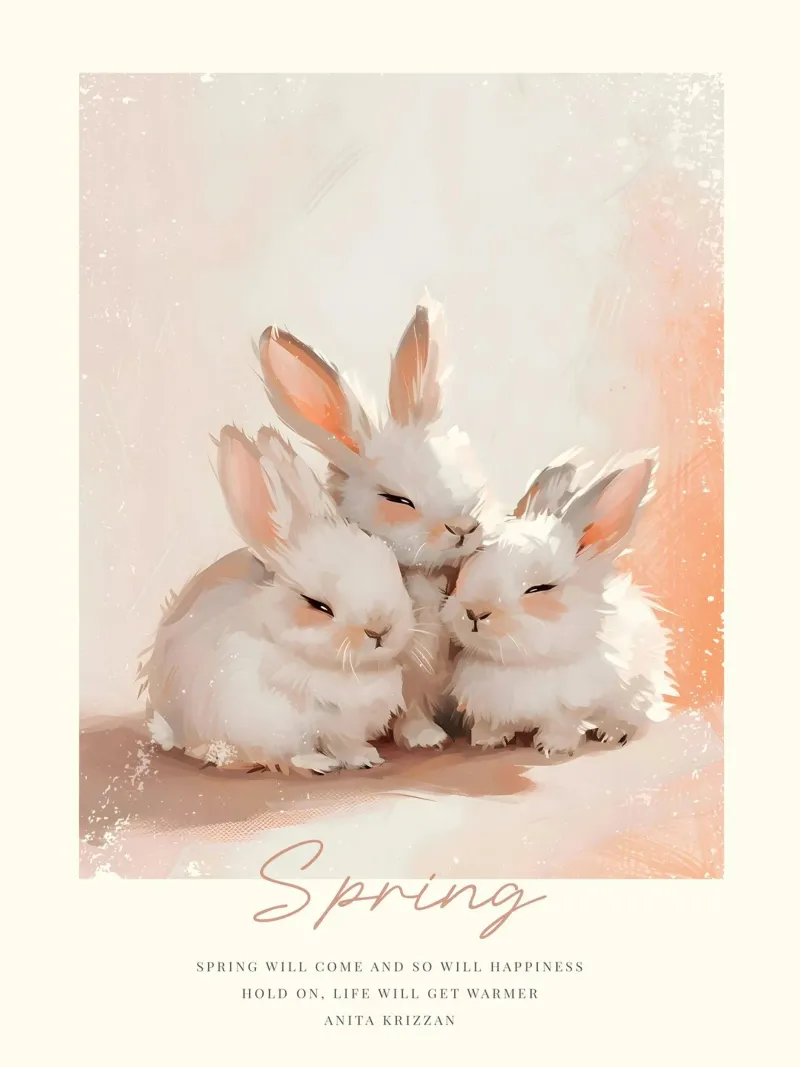 Happy Easter No 05 alluminio dibond da treechild