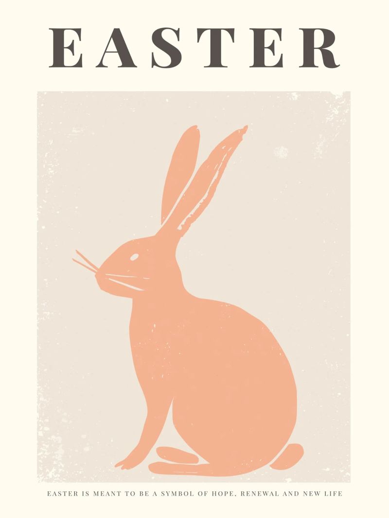 Happy Easter No 06 poster by treechild