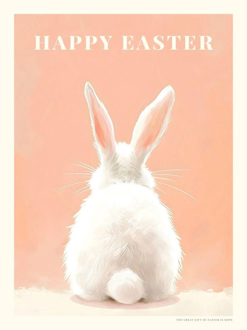 Happy Easter No 08 poster by treechild