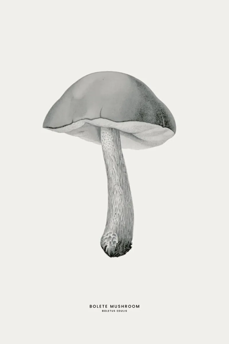 Bolete Mushroom pellicola backlit da Flora & Fauna