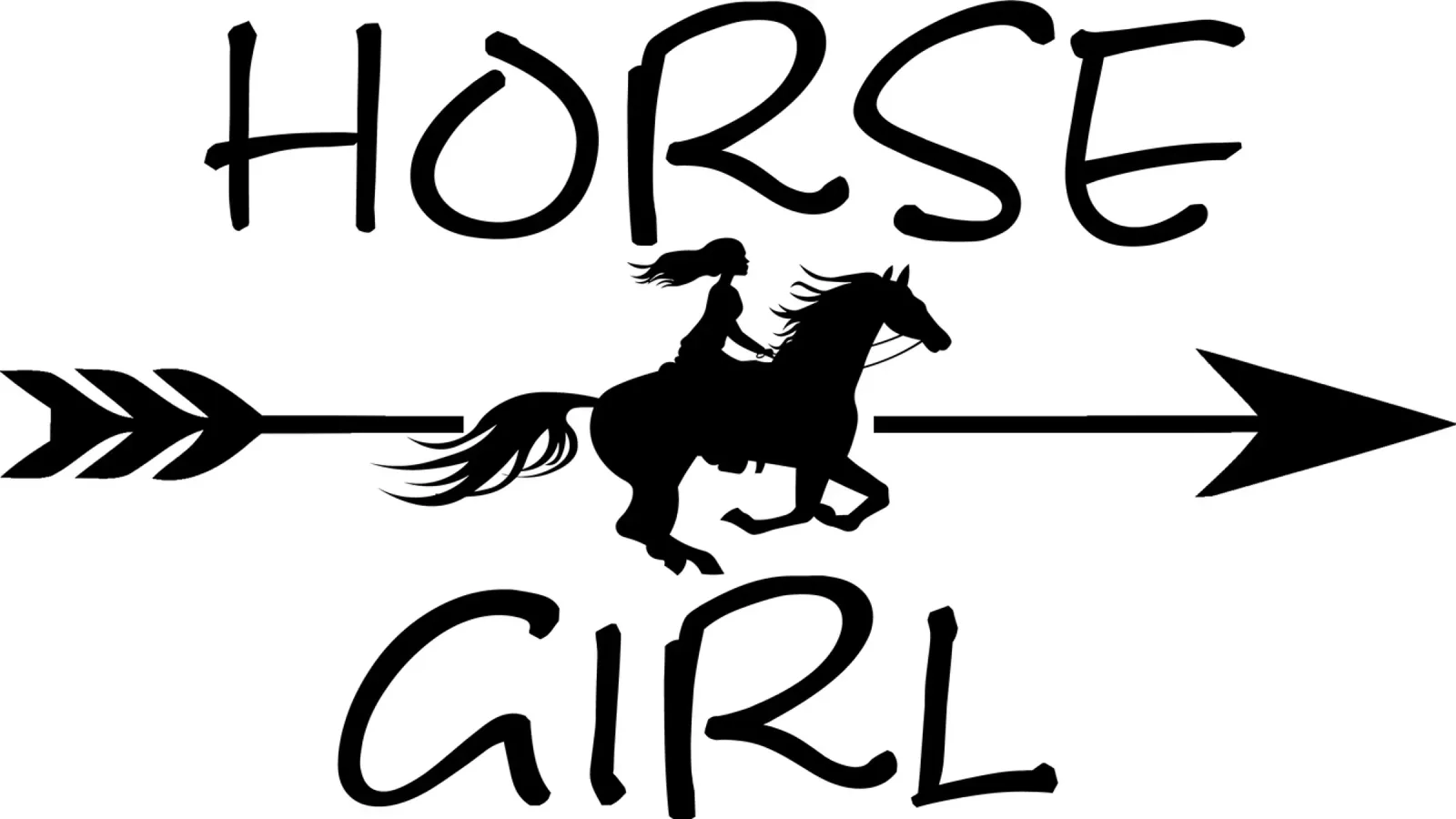 Horse Girl poster with plastic frame by Mohs