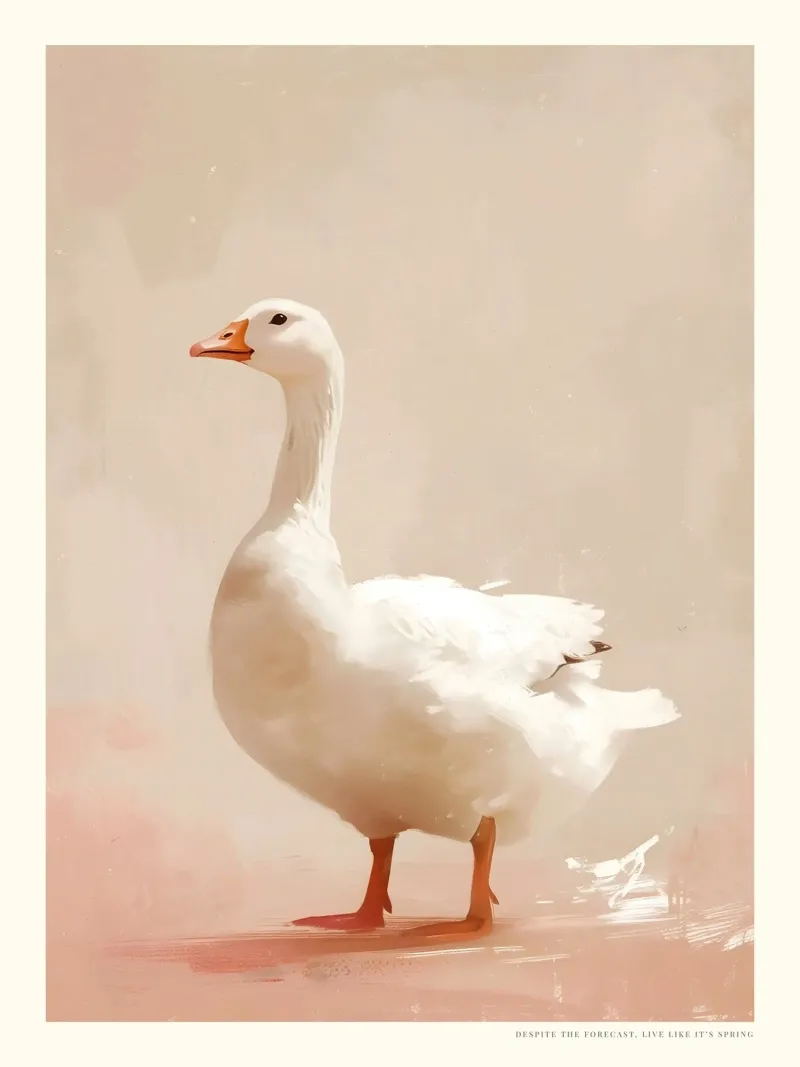 Happy Easter No 20 poster con telaio in legno da treechild