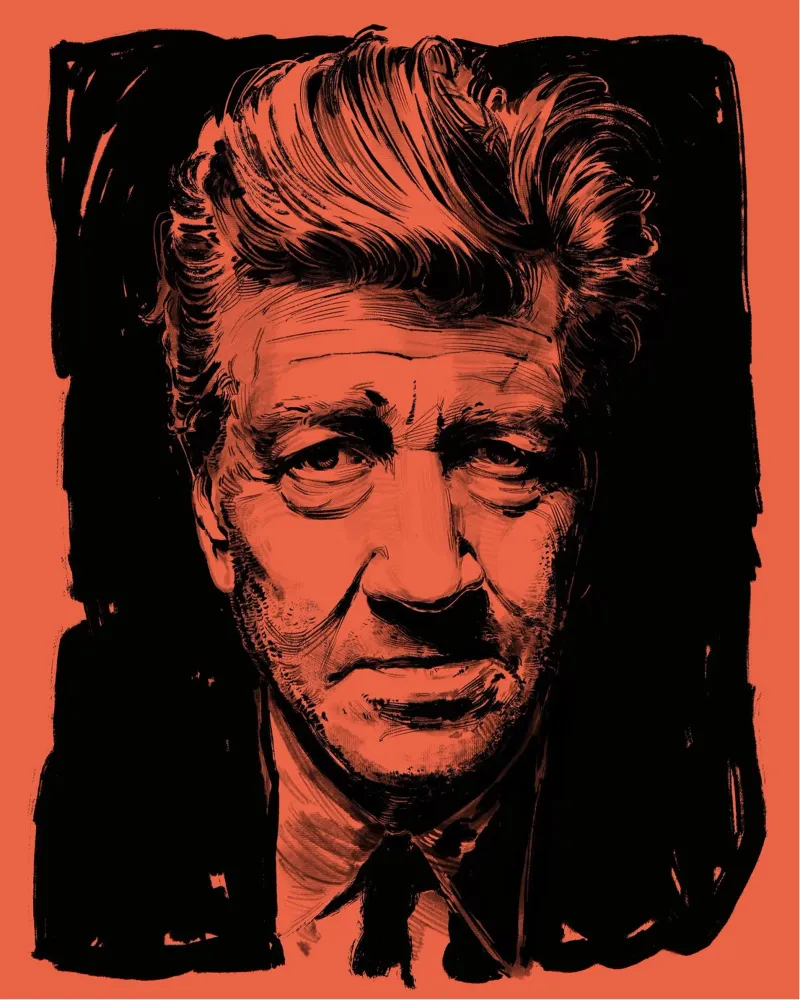 David Lynch pellicola backlit da DrawDraw