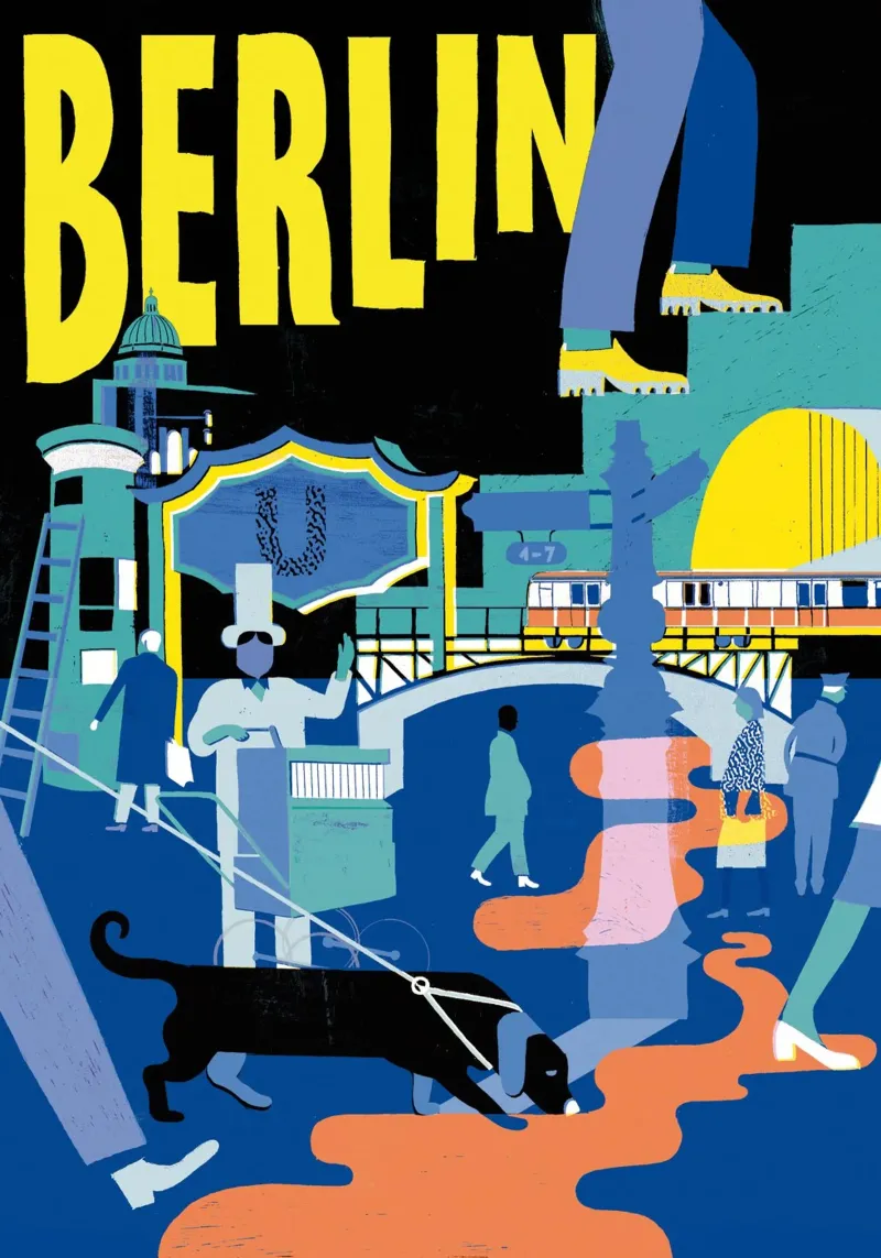 Berlin canvas by DrawDraw