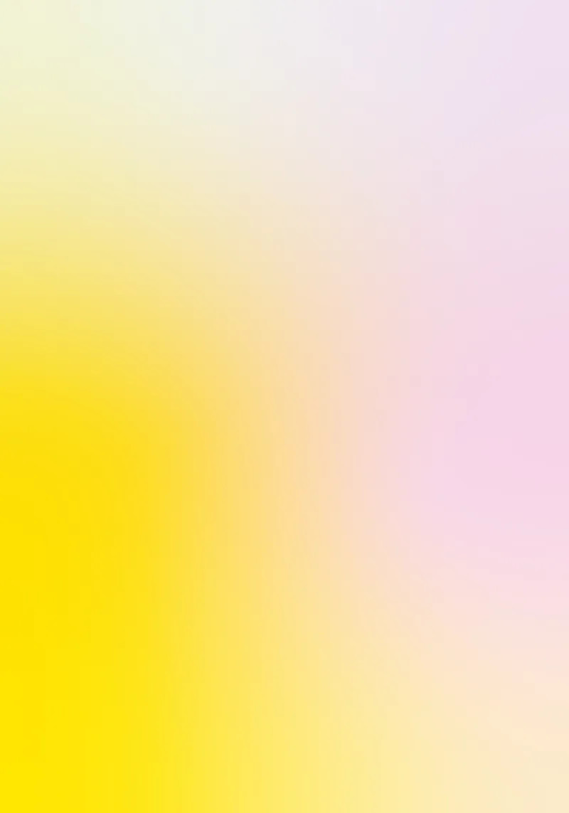 Delicato gradiente giallo e rosa pellicola backlit da Katja Stehle Design