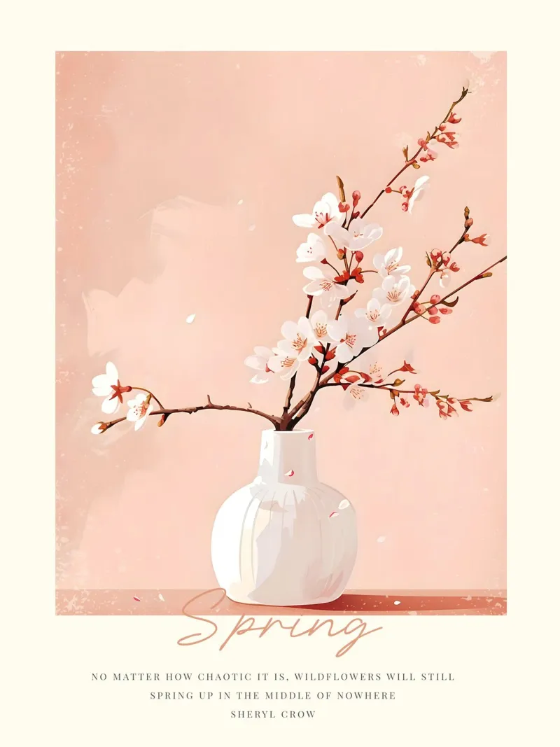 Happy Easter No 26 poster con telaio in alluminio da treechild