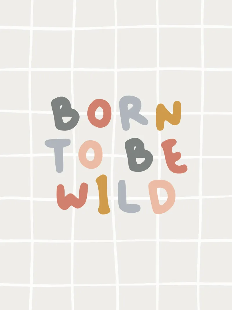Born to be wild pellicola backlit da we line studio - art