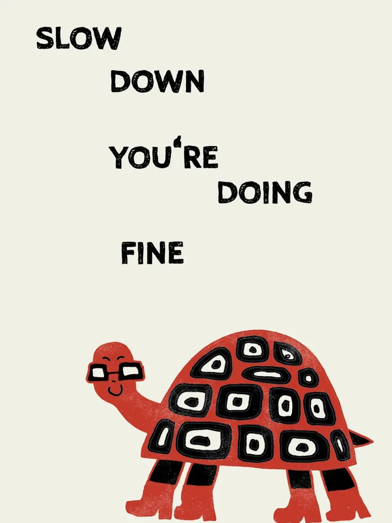 slow down turtle pellicola backlit da thesoulhugclub