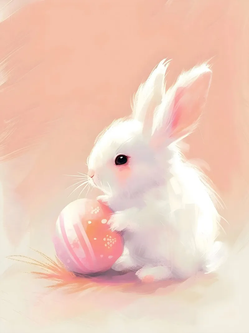 Happy Easter No 37 carta hahnemühle da treechild