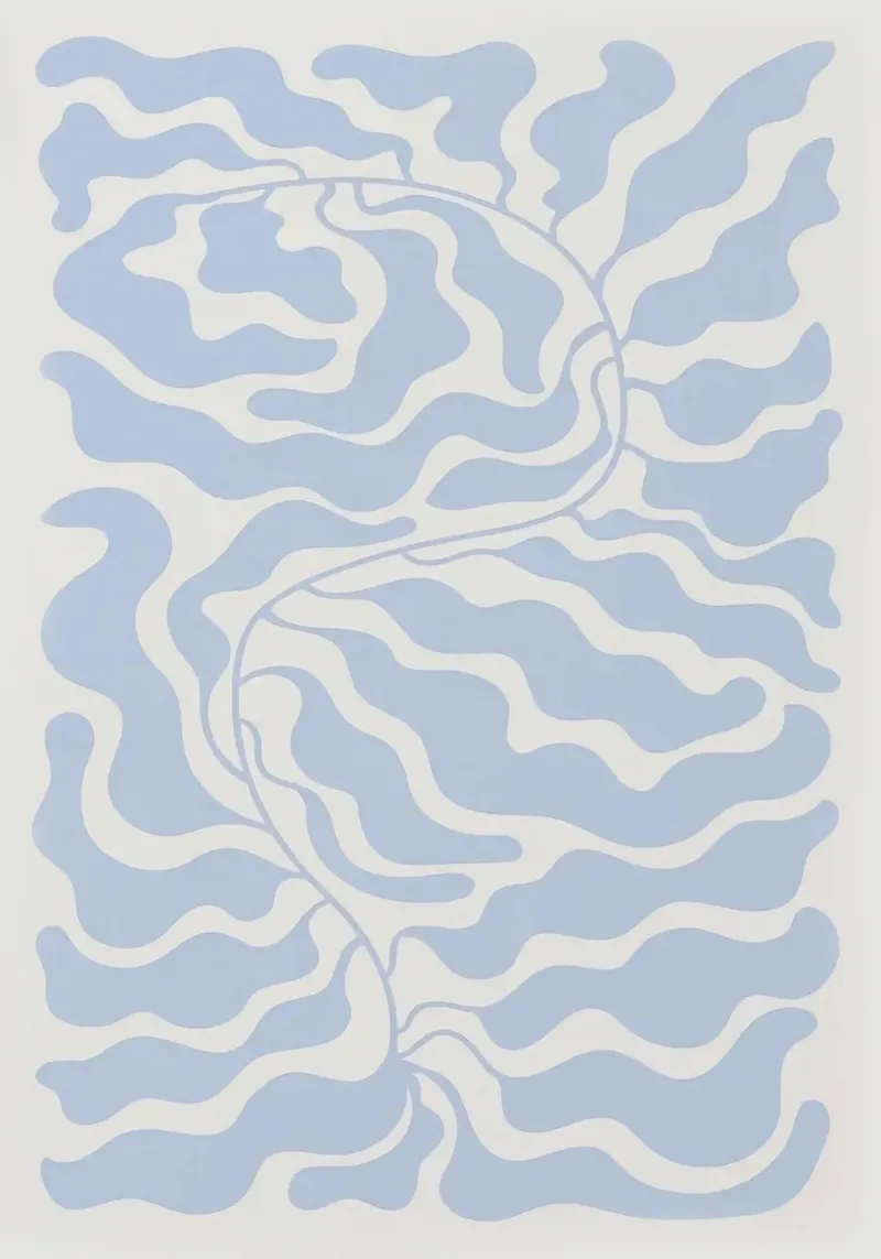 Mostra Henri Matisse Blue 4 poster con telaio in alluminio da Perdana shop