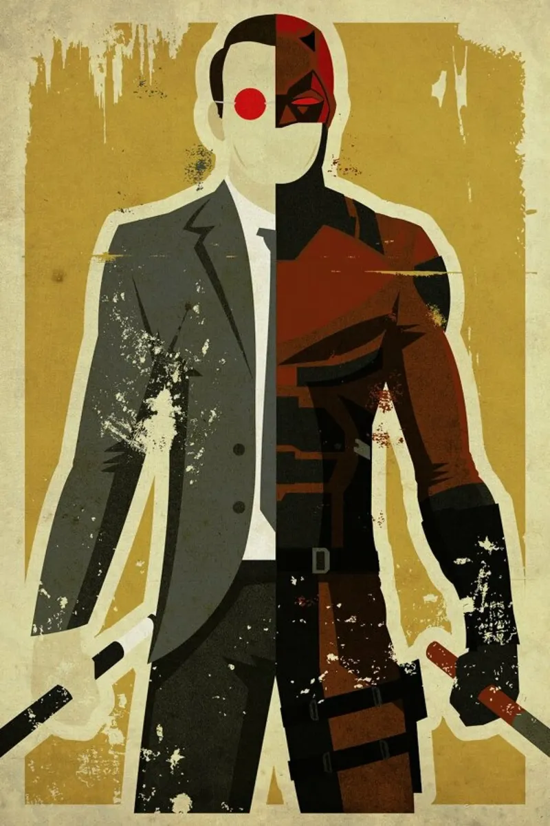 Daredevil pellicola backlit da Danny Haas