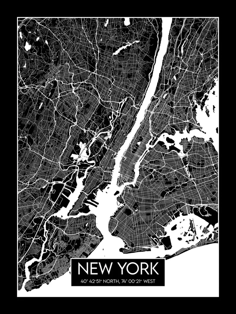 New York in contrasto carta hahnemühle da Frame the World