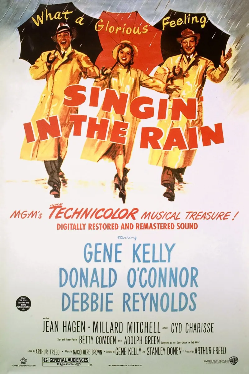 Singin’ in the Rain pellicola backlit da Attaboy Dsgn
