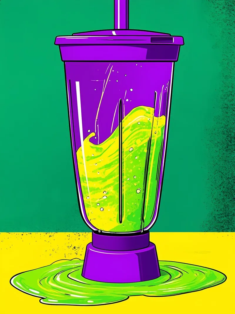 Blender - Pop Art plexiglass da ColorCrash Gallery