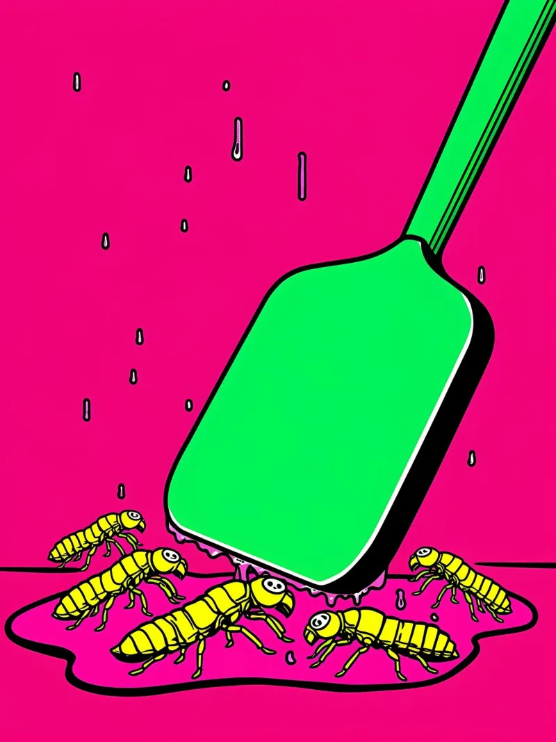 Scaccia insetti - Pop Art pellicola backlit da ColorCrash Gallery