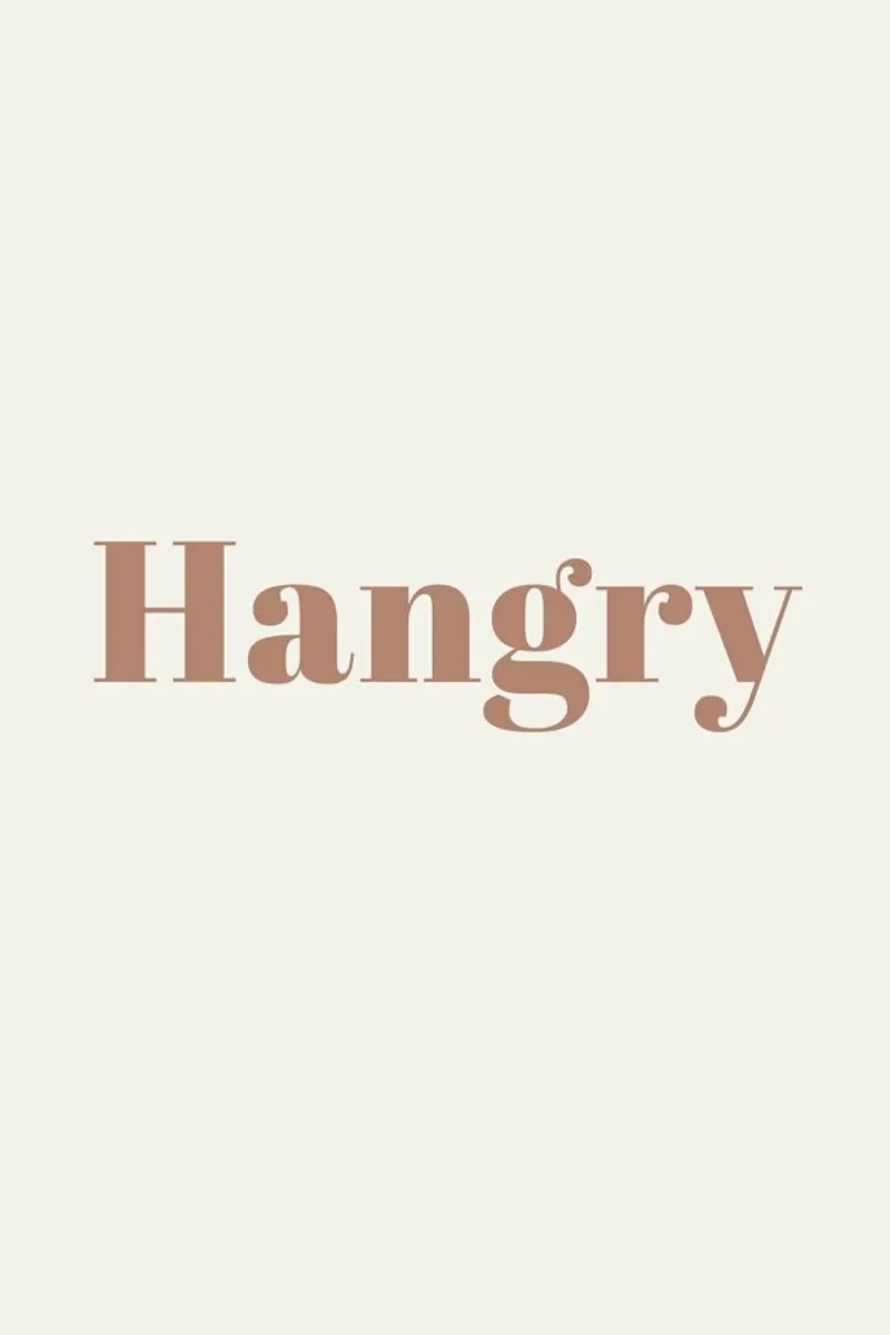 Hangry pellicola backlit da Ayleen