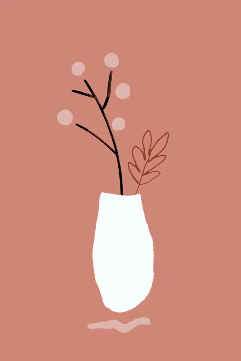Winter in a Vase plexiglass da Farina Kuklinski