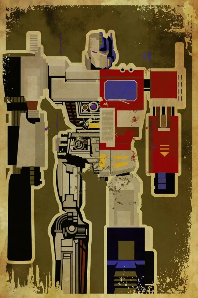 Optimus Mega pellicola backlit da Danny Haas