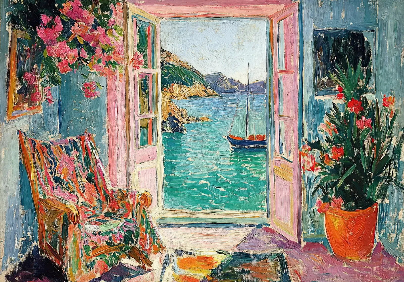 Henri Matisse ispira "Raumlicht carta hahnemühle da ArtByNiki