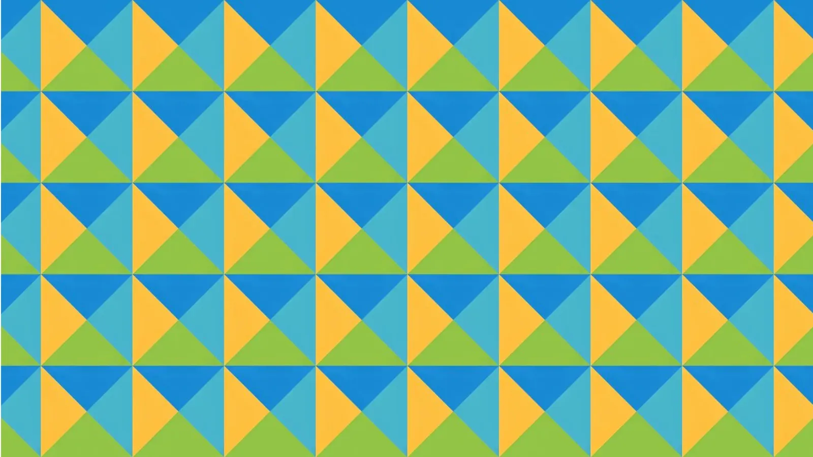 Design primaverile, colori giallo, verde, blu, forma geometrica pellicola backlit da CreatedbySon