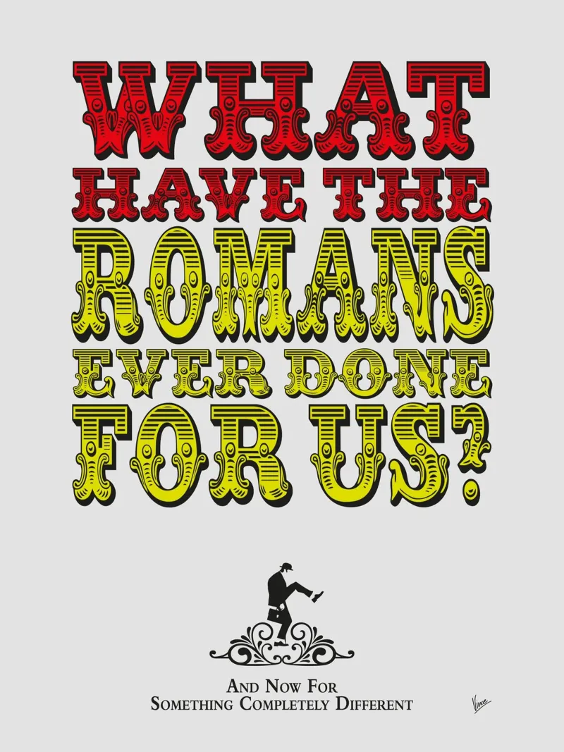 No04 My Silly Quote Poster alluminio dibond da Silly Art