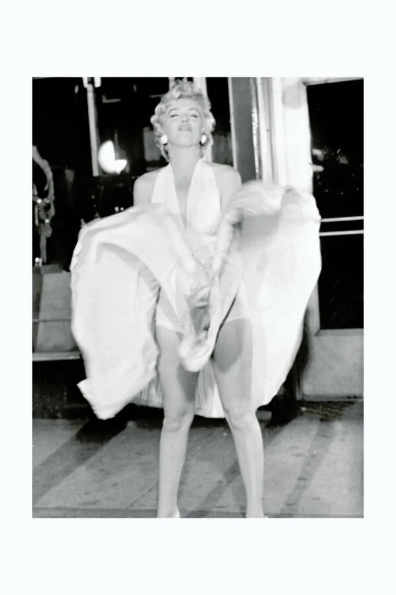 Marilyn Monroe, 1954 Seven Year Itch carta hahnemühle da Gallery Print and Art Limited