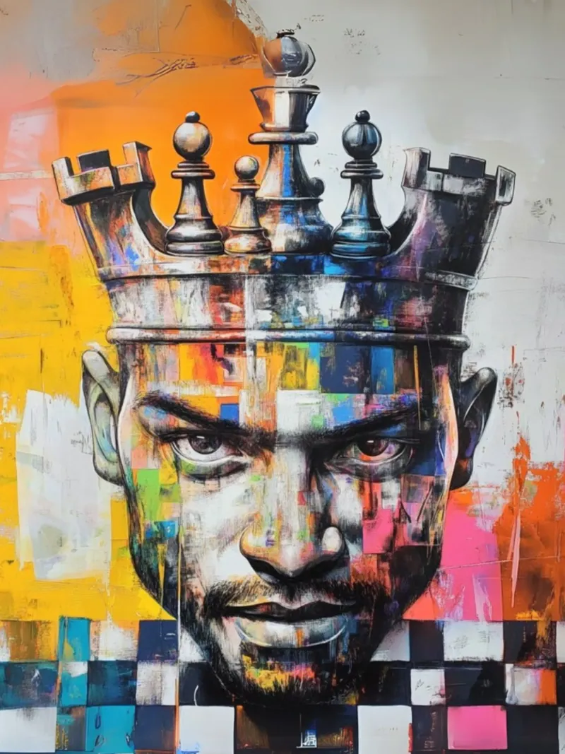 Chessking carta hahnemühle da Headless Monkeys
