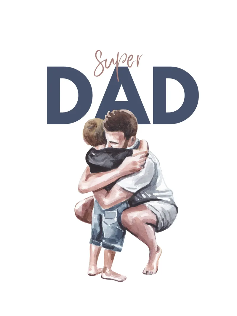 SUPER DAD pellicola backlit da Einfach Uebel